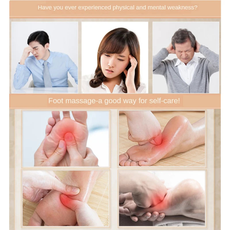 Brangdy Reflexology Foot Massage Mat | Acupressure Relief for Pain, Stress & Circulation