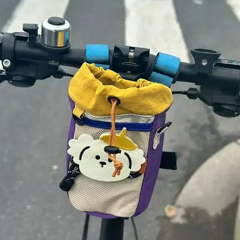 Cycling Handlebar Cup Holder Bag