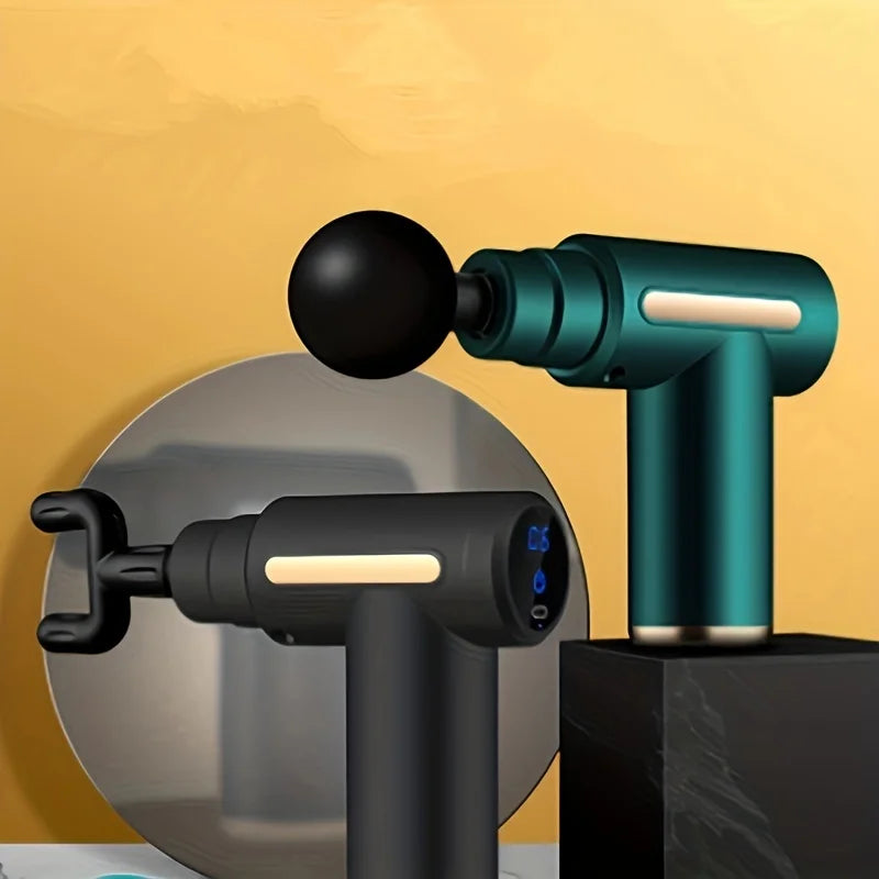 Handheld Deep Muscle Massage Gun | 6 Modes & 6 Speeds | Compact Design for Body, Back & Neck