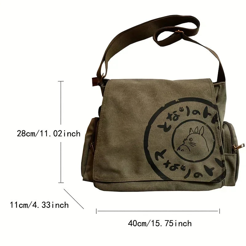 Women's Canvas Crossbody Shoulder Bag