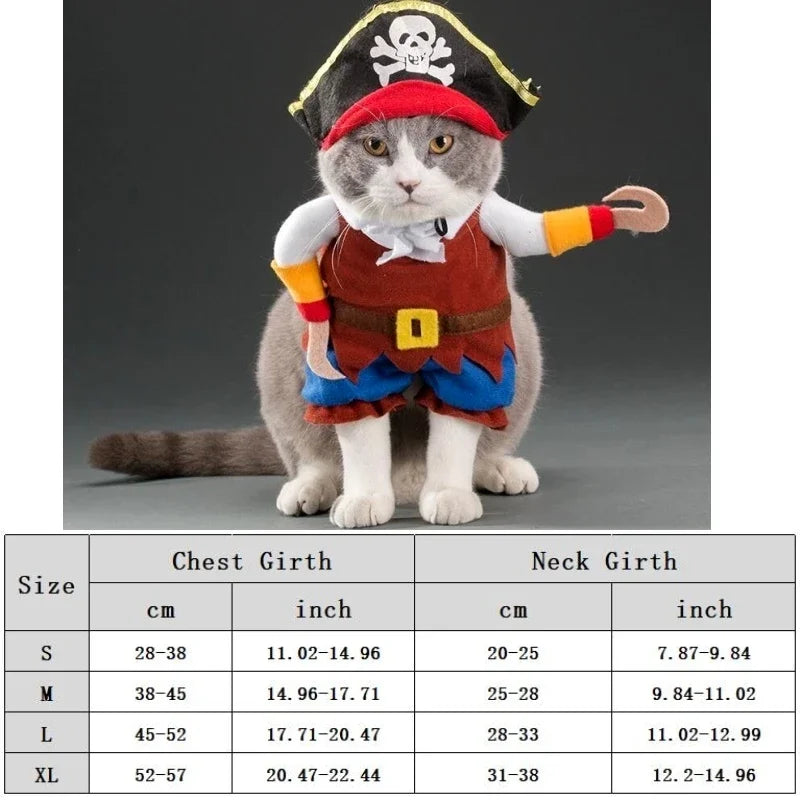 Funny Pet Dog Cosplay Dress - Halloween & Christmas Costume
