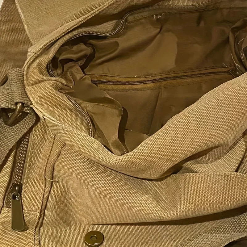 Women's Canvas Crossbody Shoulder Bag