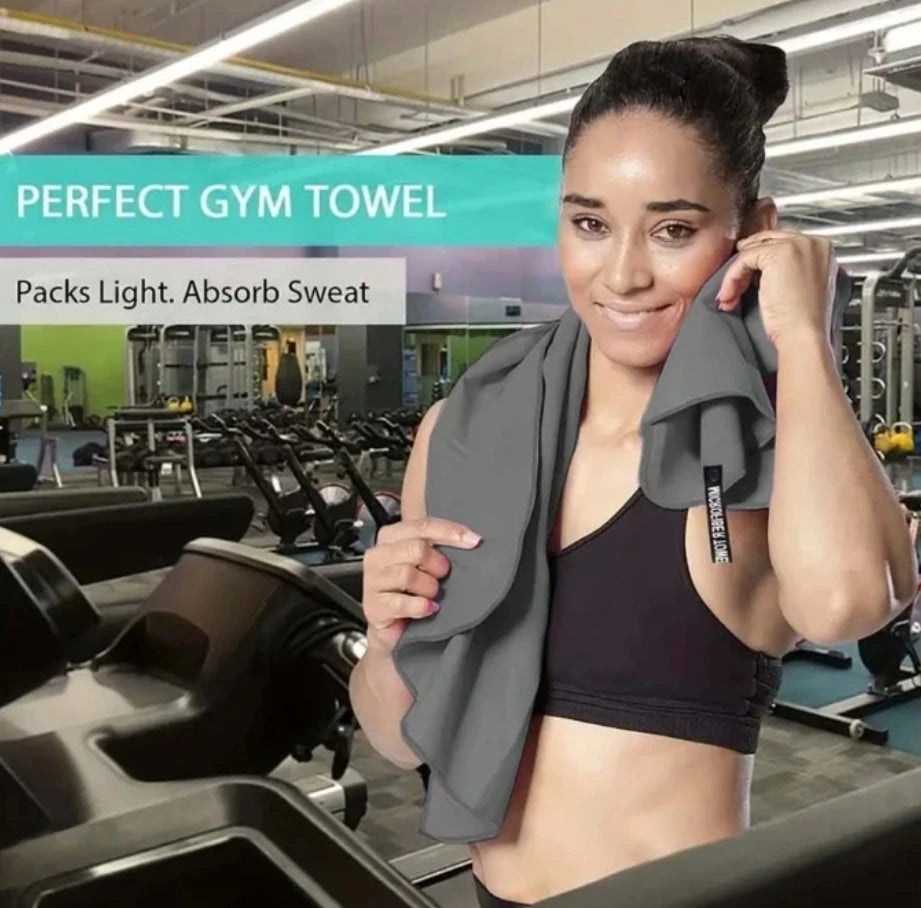 1 Portable Outdoor Towel, Sports Super Absorbent Soft Quick Drying Towel, Travel Towel, Suitable for Travel, Yoga, Beach, Hiking