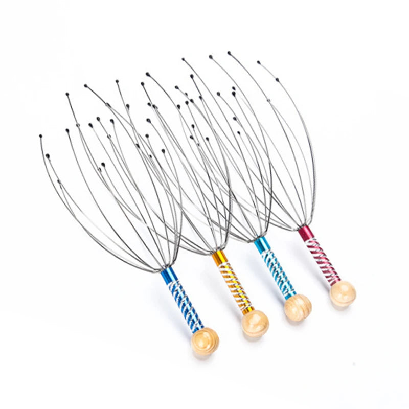 Octopus Scalp Head Massager — Stress Relief & Tension Release