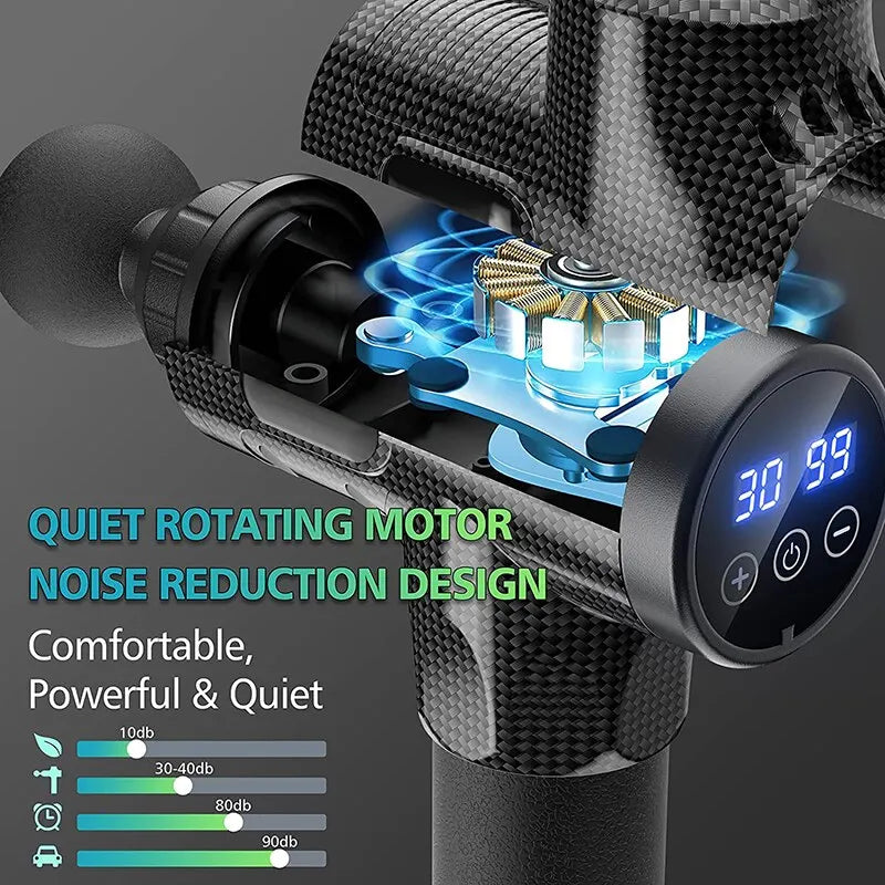 FODRK Massage Gun — 30-Speed Deep Tissue Muscle Massager