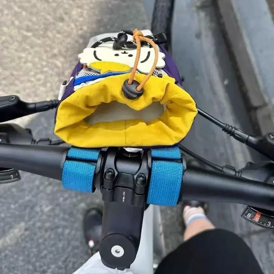 Cycling Handlebar Cup Holder Bag