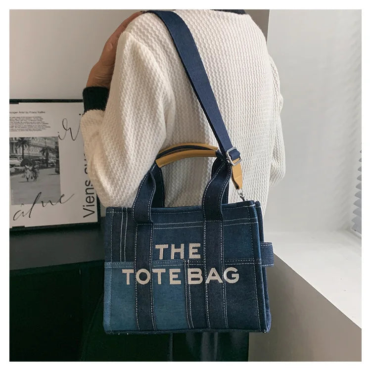 Women's Embroidered PU Leather Tote Crossbody Bag