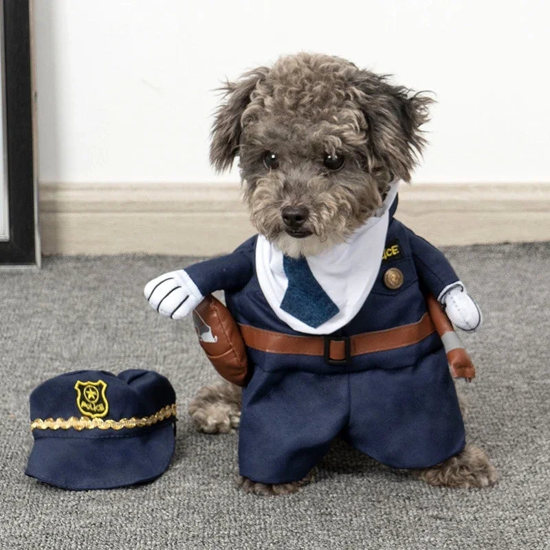 Funny Pet Dog Cosplay Dress - Halloween & Christmas Costume