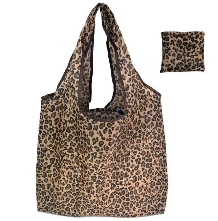 Foldable Large Shopping Storage Bags for Groceries Recyclable Grocery Tote Pouch Eco-Friendly Heavy Duty Washable Shopper Bag