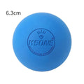 BXA Rubber Fascia Massage Ball — Muscle Knot Relief for Yoga, Gym & Home