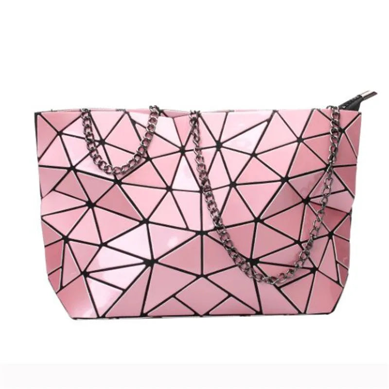Women's Patent Leather Square Shoulder Bag