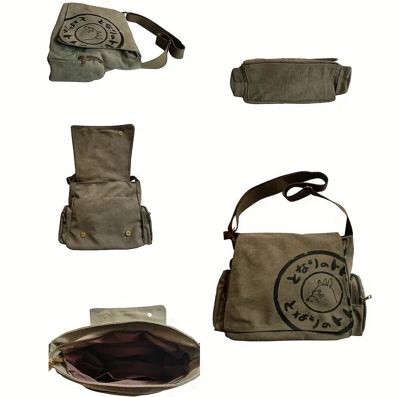 Women's Canvas Crossbody Shoulder Bag