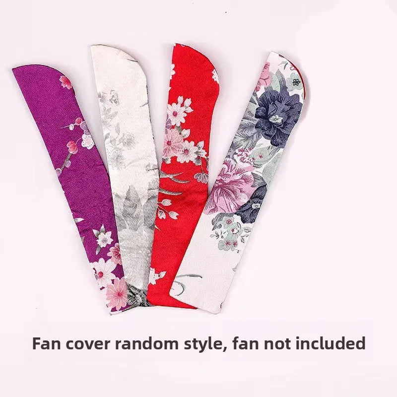 Chinese Style Silk Folding Fan - Hanfu & Cheongsam