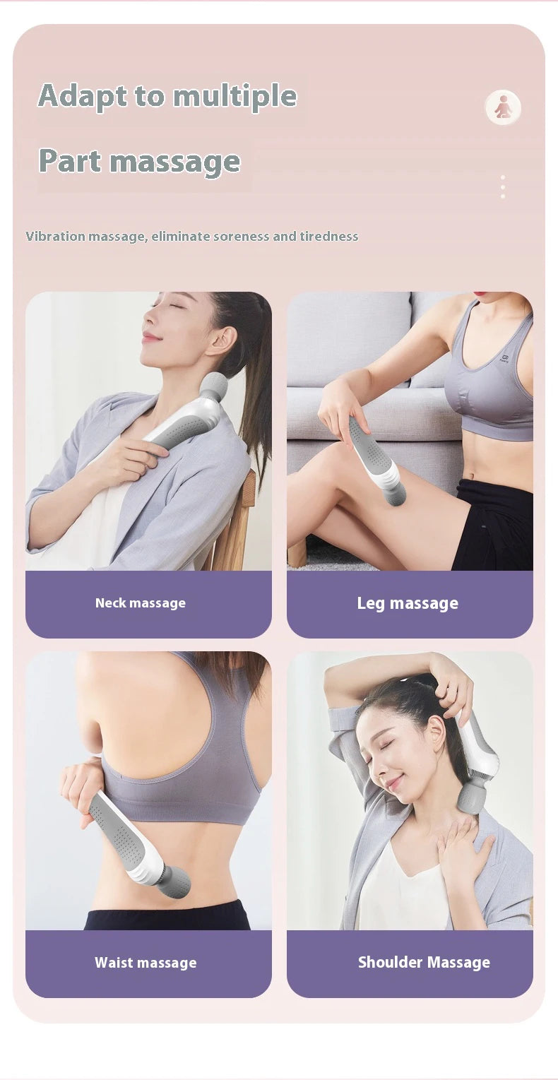 Mini Percussion Massage Gun | Deep Tissue Relief for Men & Women | Type-C Rechargeable