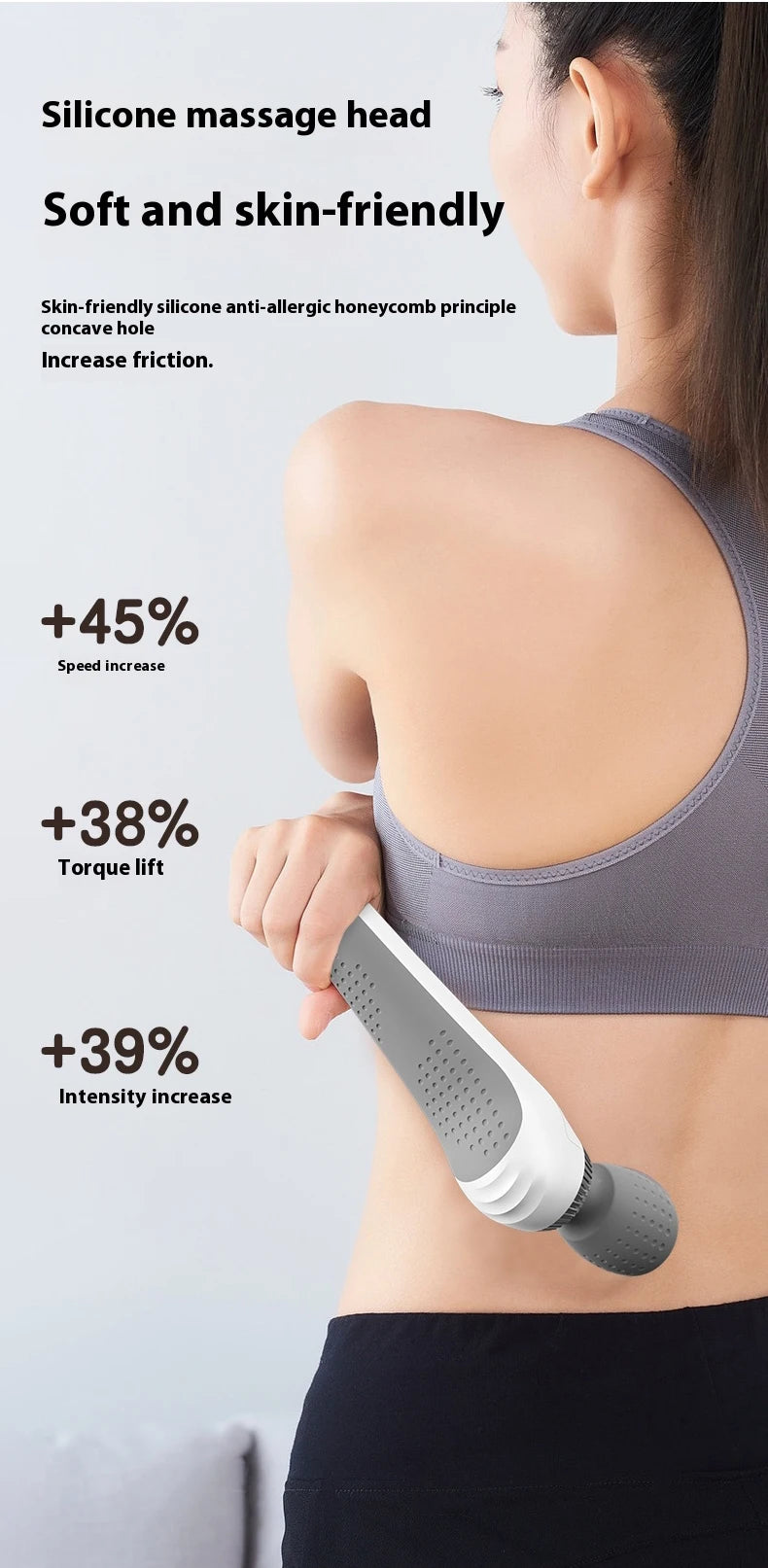 Mini Percussion Massage Gun | Deep Tissue Relief for Men & Women | Type-C Rechargeable