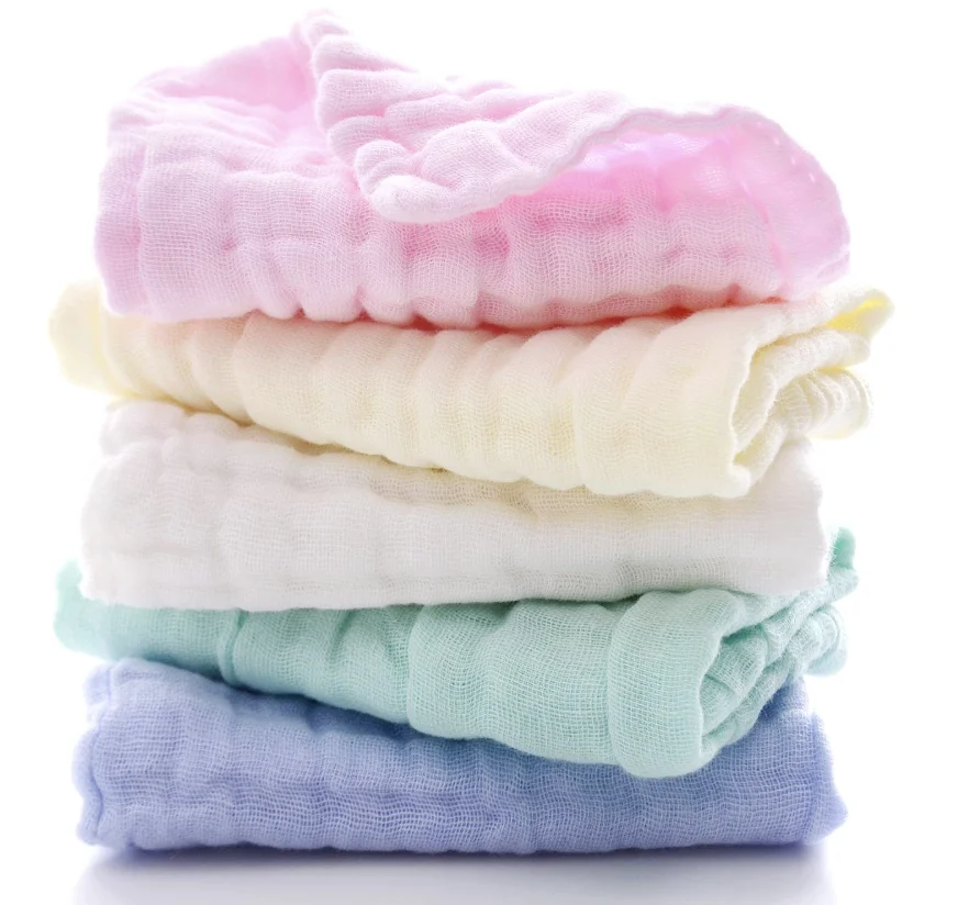 Soft Baby Washcloths - Natural Cotton, Newborn & Sensitive Skin Safe