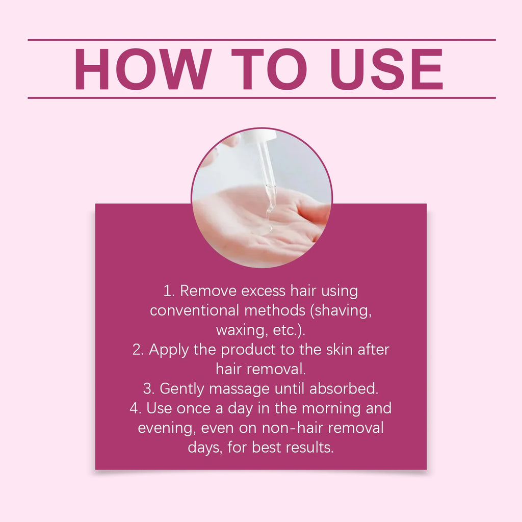 Oceaura Hair Removal Care Oil | Jojoba & Aloe | Soothing, Moisturizing & Pore-Minimizing | 60ml