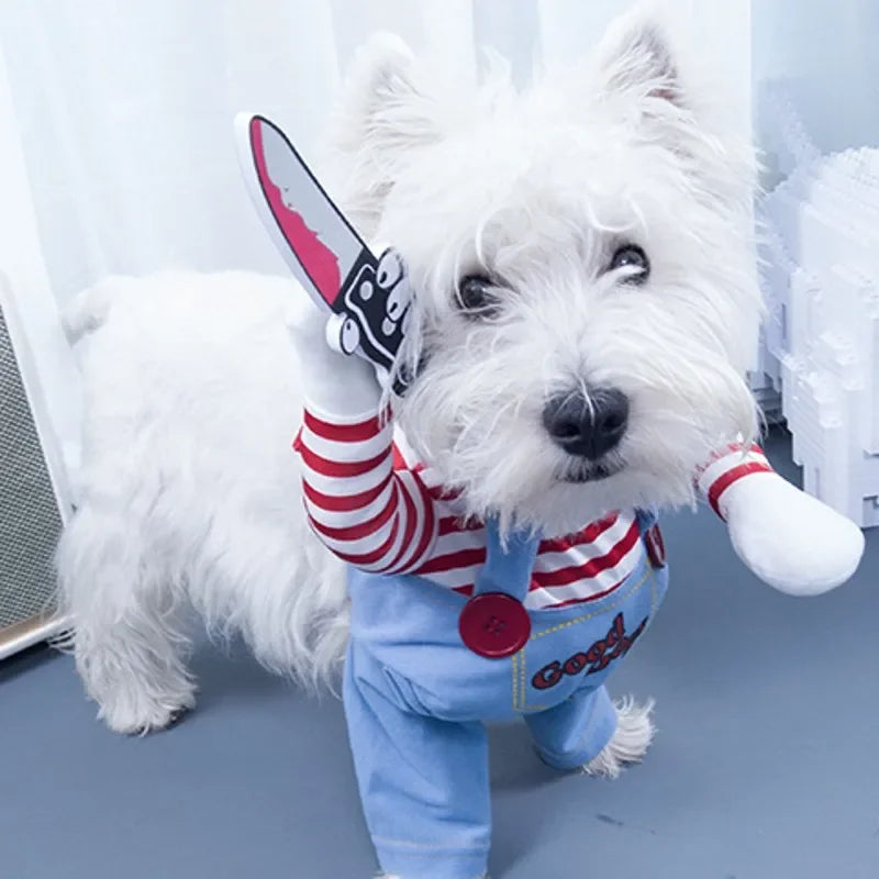 Funny Pet Dog Cosplay Dress - Halloween & Christmas Costume