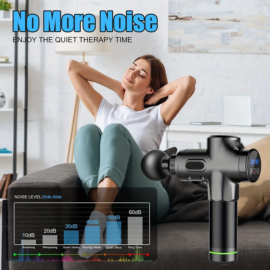 FODRK Massage Gun — 30-Speed Deep Tissue Muscle Massager